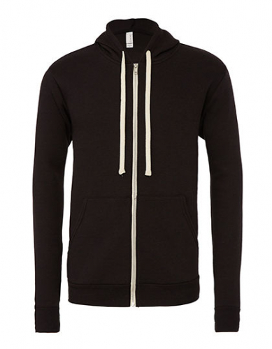 Unisex Triblend Full Zip Hoodie - CV3909 - Canvas