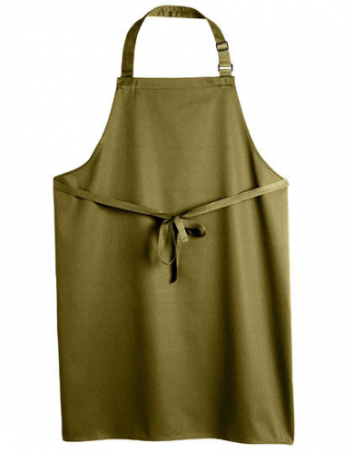 Recycled Polyester Bib Apron - DL200 - Dennys London