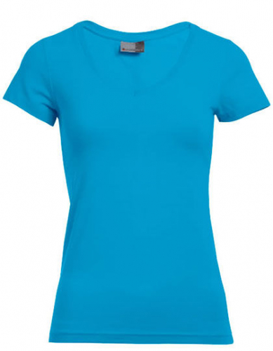 Women´s Slim Fit V-Neck-T - E3086 - Promodoro