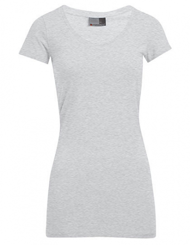 Women´s Slim Fit V-Neck-T Long - E3087 - Promodoro