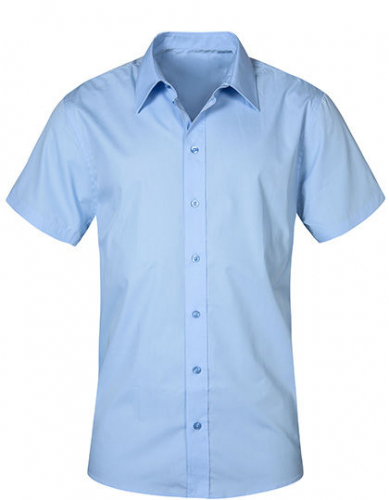 Men´s Poplin Shirt Short Sleeve - E6300 - Promodoro