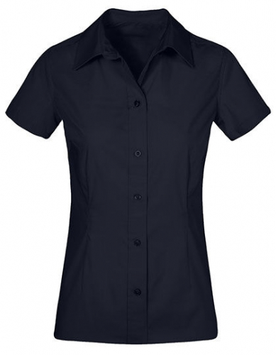 Women´s Poplin Shirt Short Sleeve - E6305 - Promodoro