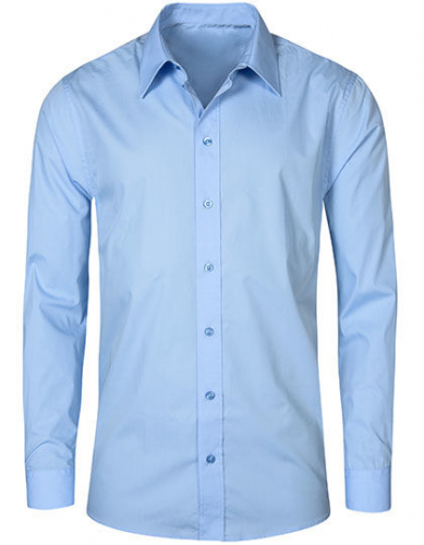 Men´s Poplin Shirt Long Sleeve - E6310 - Promodoro