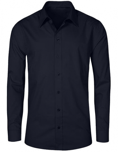 Men´s Poplin Shirt Long Sleeve - E6310 - Promodoro