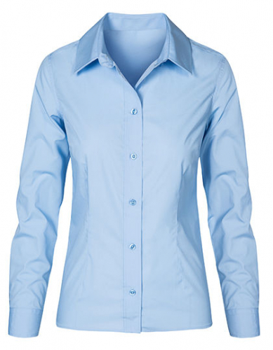 Women´s Poplin Shirt Long Sleeve - E6315 - Promodoro