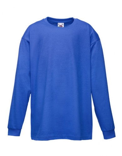 Kids´ Valueweight Long Sleeve T - F240K - Fruit of the Loom