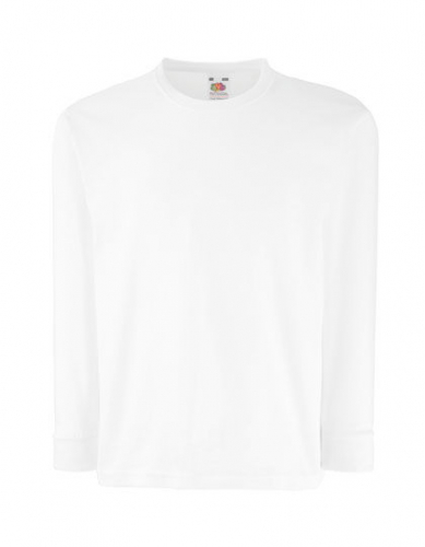 Kids´ Valueweight Long Sleeve T - F240K - Fruit of the Loom