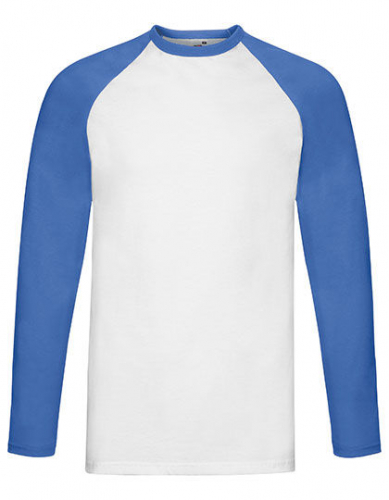 Long Sleeve Baseball T - F296 - Fruit of the Loom