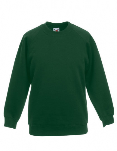 Kids´ Classic Raglan Sweat - F304NK - Fruit of the Loom