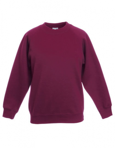 Kids´ Classic Raglan Sweat - F304NK - Fruit of the Loom