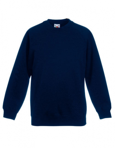 Kids´ Classic Raglan Sweat - F304NK - Fruit of the Loom