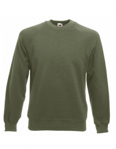 Classic Raglan Sweat - F304 - Fruit of the Loom