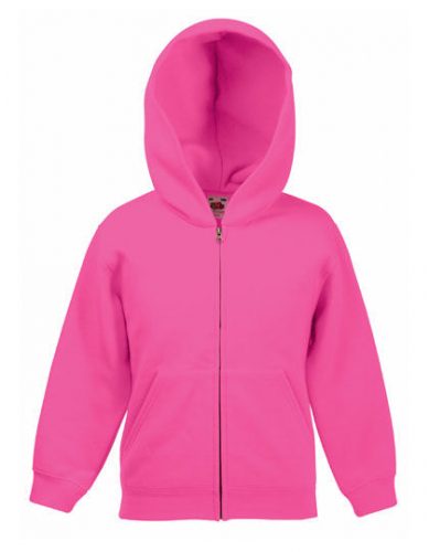 Kids´ Classic Hooded Sweat Jacket - F401NK - Fruit of the Loom