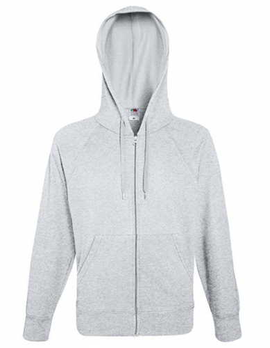 Lightweight Hooded Sweat Jacket - F407 - Fruit of the Loom