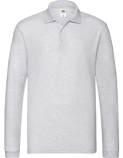 Premium Long Sleeve Polo - F541N - Fruit of the Loom