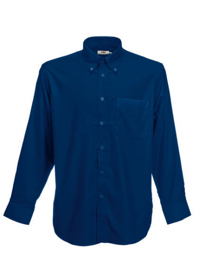 Men´s Long Sleeve Oxford Shirt - F600 - Fruit of the Loom