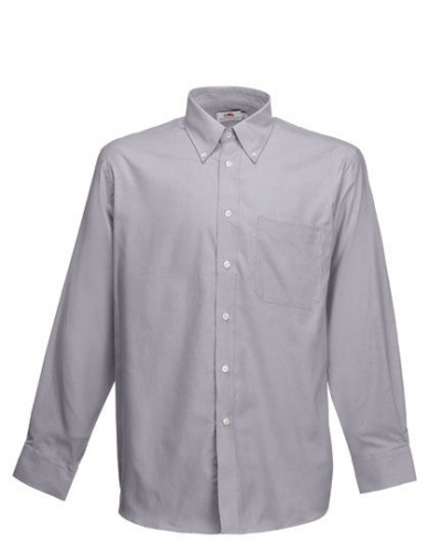 Men´s Long Sleeve Oxford Shirt - F600 - Fruit of the Loom