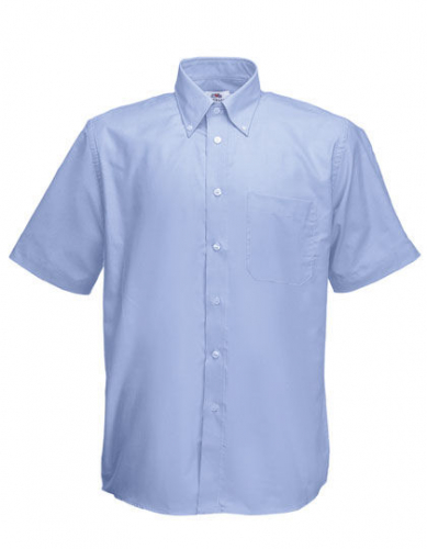 Men´s Short Sleeve Oxford Shirt - F601 - Fruit of the Loom