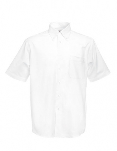 Men´s Short Sleeve Oxford Shirt - F601 - Fruit of the Loom