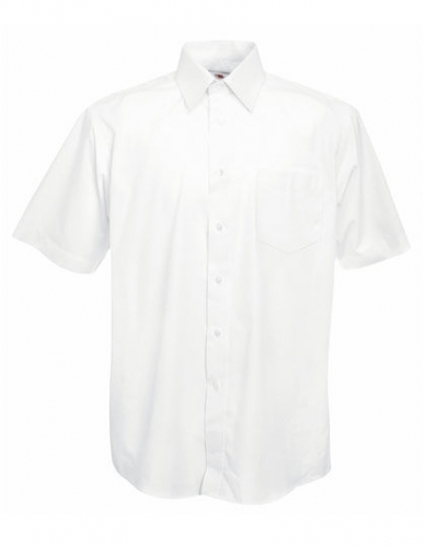 Men´s Short Sleeve Poplin Shirt - F603 - Fruit of the Loom