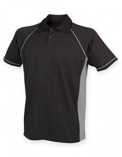 Men´s Piped Performance Polo - FH370 - Finden+Hales