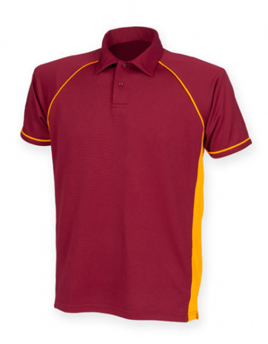 Men´s Piped Performance Polo - FH370 - Finden+Hales