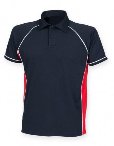 Men´s Piped Performance Polo - FH370 - Finden+Hales