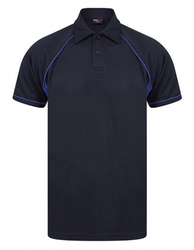 Men´s Piped Performance Polo - FH370 - Finden+Hales
