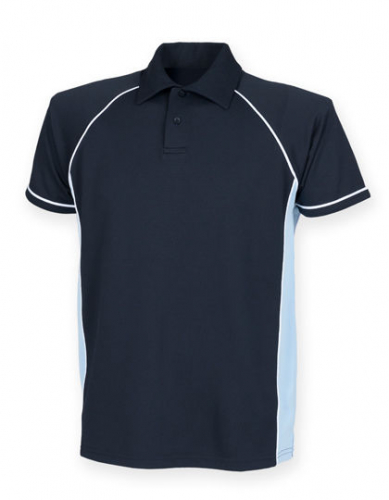 Men´s Piped Performance Polo - FH370 - Finden+Hales