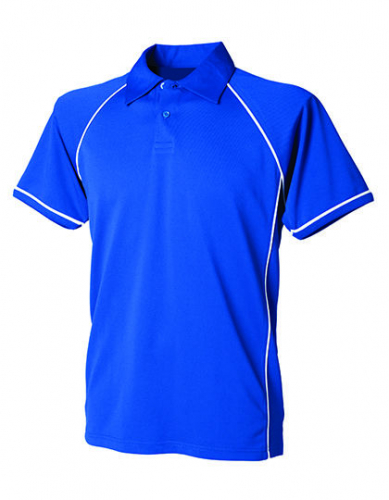 Men´s Piped Performance Polo - FH370 - Finden+Hales