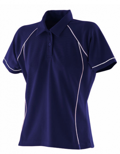 Ladies´ Piped Performance Polo - FH371 - Finden+Hales