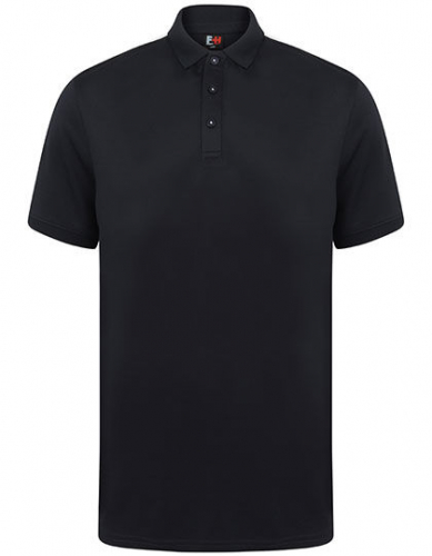 Adults Contrast Panel Polo - FH381 - Finden+Hales