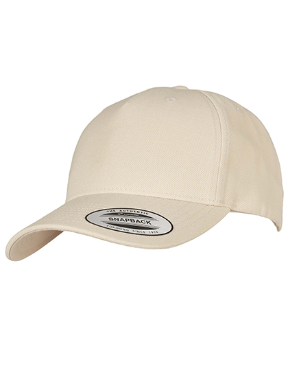 YP Classics 5-Panel Premium Curved Visor Snapback Cap - FX5789M - FLEXFIT