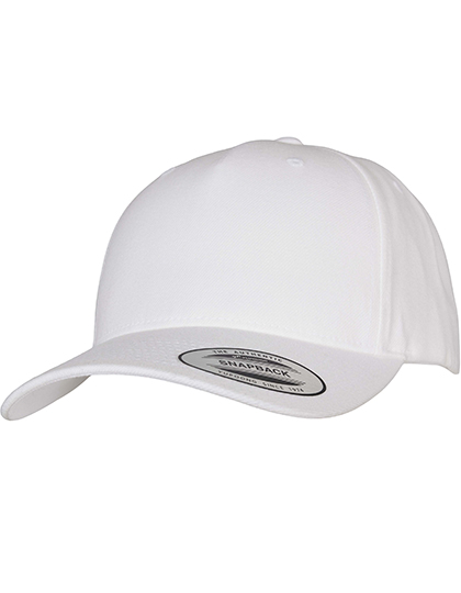 YP Classics 5-Panel Premium Curved Visor Snapback Cap - FX5789M - FLEXFIT