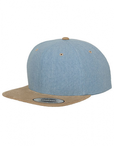 Chambray-Suede Snapback - FX6089CH - FLEXFIT