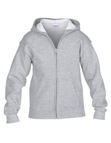Heavy Blend™ Youth Full Zip Hooded Sweatshirt - G18600K - Gildan