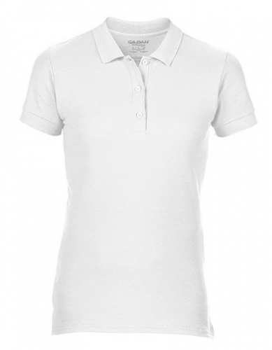 Ladies´ Premium Cotton® Double Piqué Polo - G85800L - Gildan