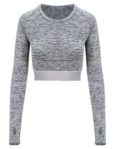 Women´s Long Sleeve Crop T - JC039 - Just Cool