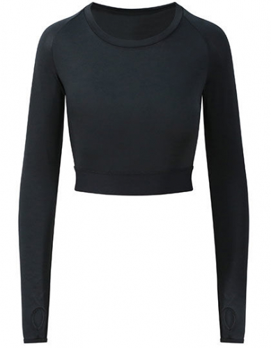 Women´s Long Sleeve Crop T - JC039 - Just Cool