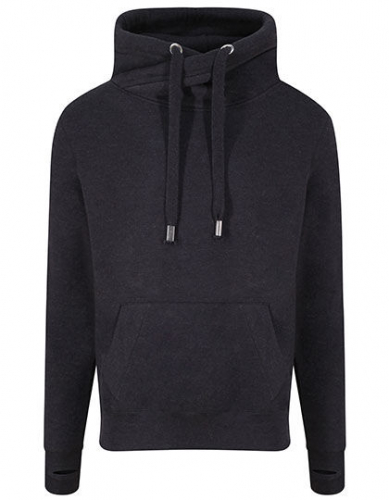 Cross Neck Hoodie - JH021 - Just Hoods