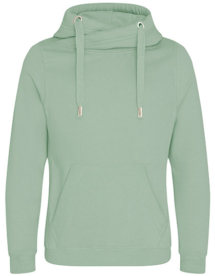 Cross Neck Hoodie - JH021 - Just Hoods