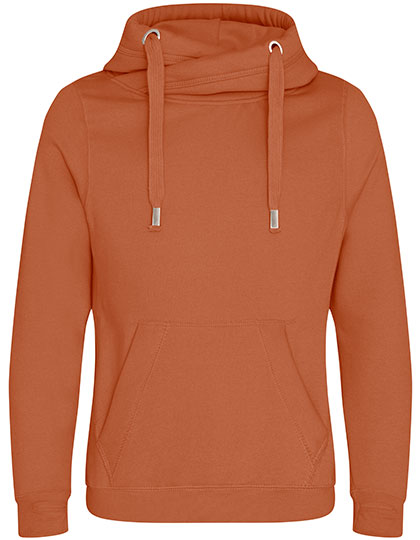 Cross Neck Hoodie - JH021 - Just Hoods