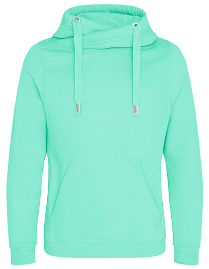 Cross Neck Hoodie - JH021 - Just Hoods
