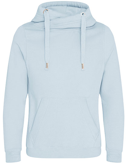 Cross Neck Hoodie - JH021 - Just Hoods