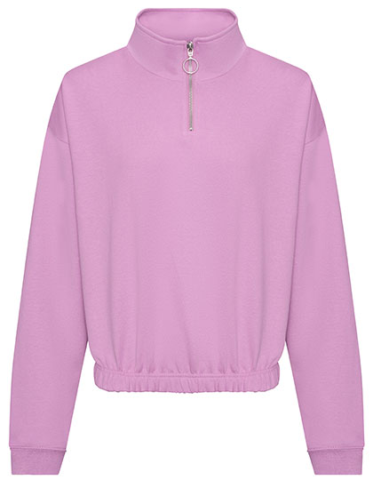 Women´s Cropped 1/4 Zip Sweat - JH037 - Just Hoods