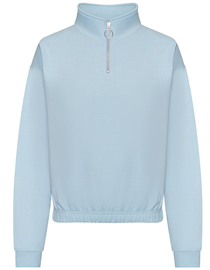 Women´s Cropped 1/4 Zip Sweat - JH037 - Just Hoods