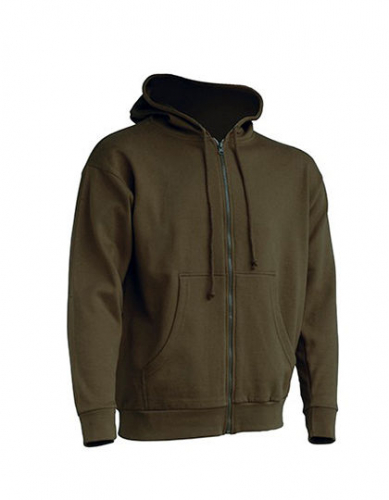 Zipped Hooded Sweater - JHK422 - JHK