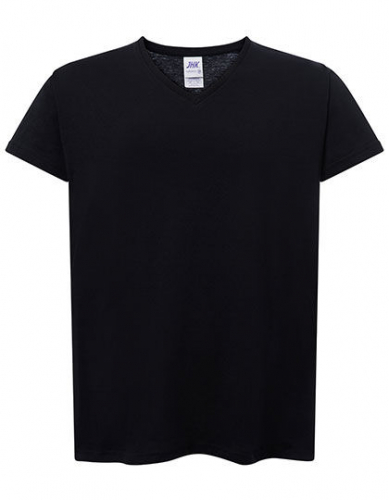 Ladies´ Curves T-Shirt V-Neck - JHK604 - JHK