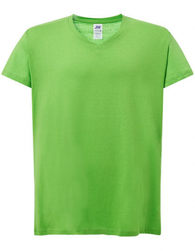 Ladies´ Curves T-Shirt V-Neck - JHK604 - JHK