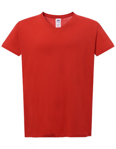 Ladies´ Curves T-Shirt V-Neck - JHK604 - JHK